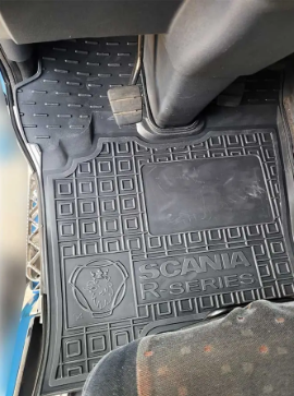 коврики салона SCANIA R-series 2004-2016 борт 2,5см, с перемычкой 11945 - зображення 2