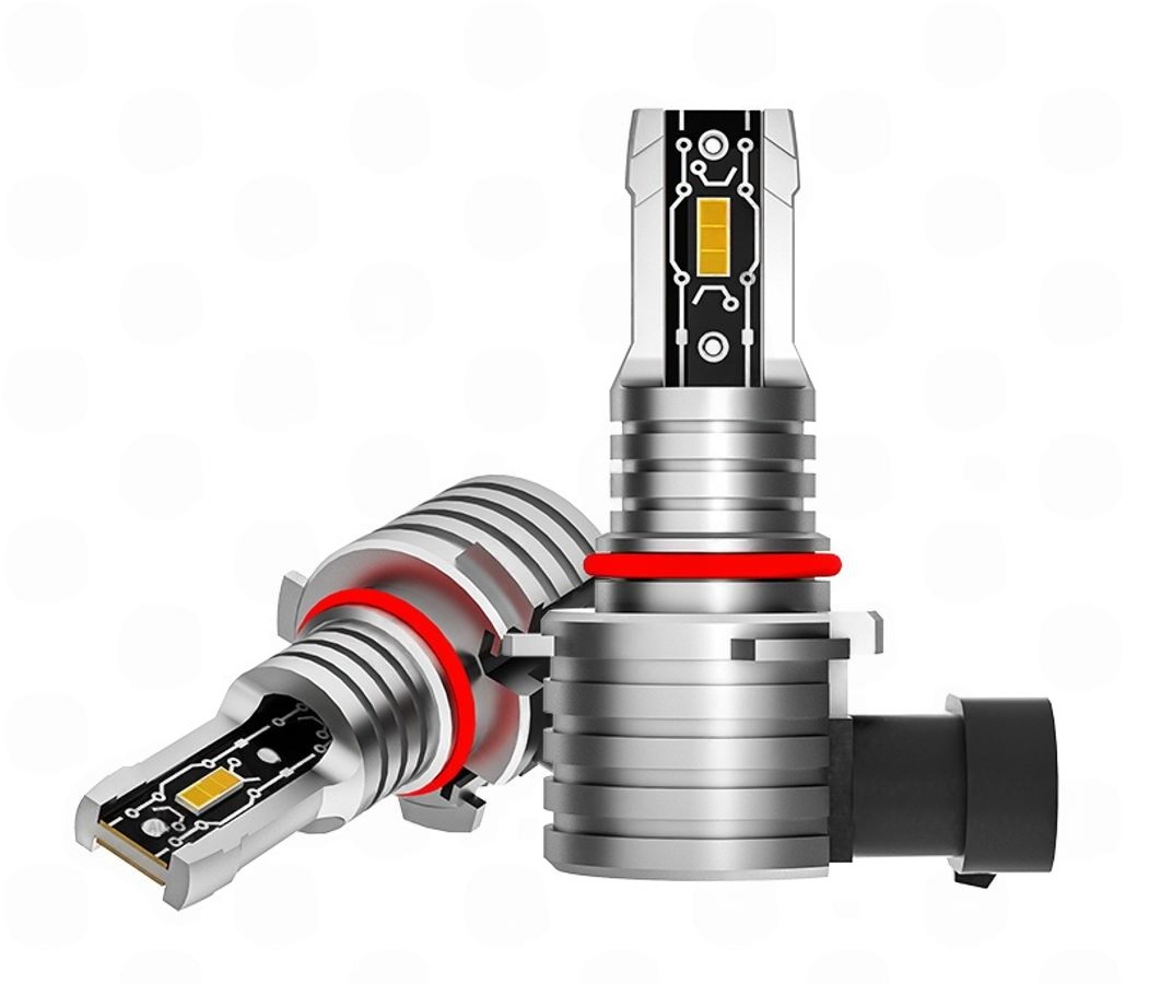 лампа LED HB3 12V-24V  44W EUROTUN NHE 4500L 6000K радиатор