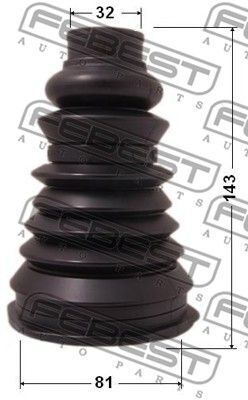 Пильовик приводу колеса