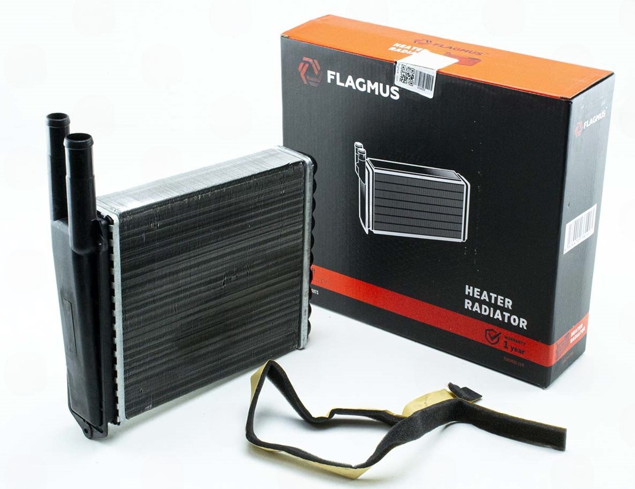 радиатор печки 1118 (алюмин) Flagmus