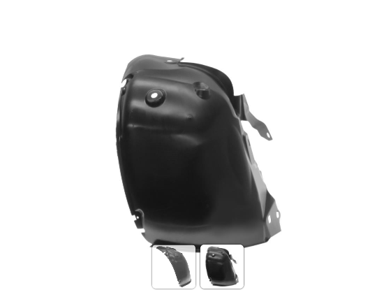 Підкрилок передній правий передня частина Renault Fluence 2010 р.в"DE-GA" REN15FL001 - зображення 2