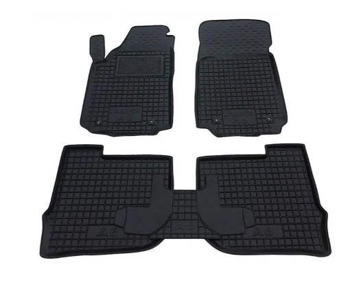 коврики салона Audi 100, А-6 (С4) 1994-1997  борт 2,5см, с перемычкой