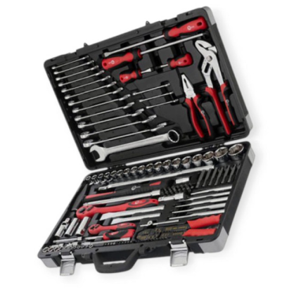 набор инструмента 1/2",1/4",3/8"  126 шт  с битами PROFI  Storm
