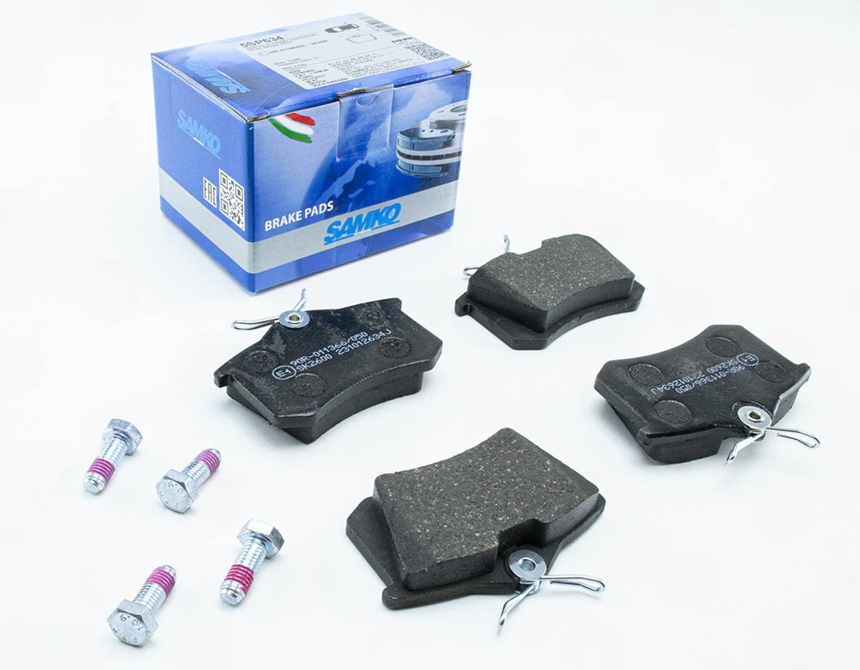 колод.торм. зад. VW Golf IV 99->, Passat B5 (96-05), Skoda Octavia 00-> 1.8T,1.9TDI  (LPR-SAMKO)