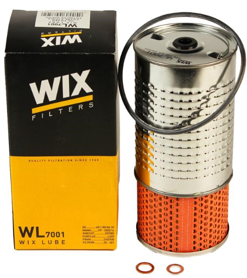 фильтр масл. MB E-Class W123 (диз.двигателя.), T1-T2 (206-410)  (WIX)