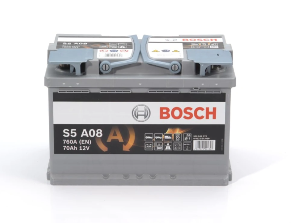 Аккумулятор BOSCH  70Ач 760А AGM (L3) (0) Евро прав + (2 года гар)