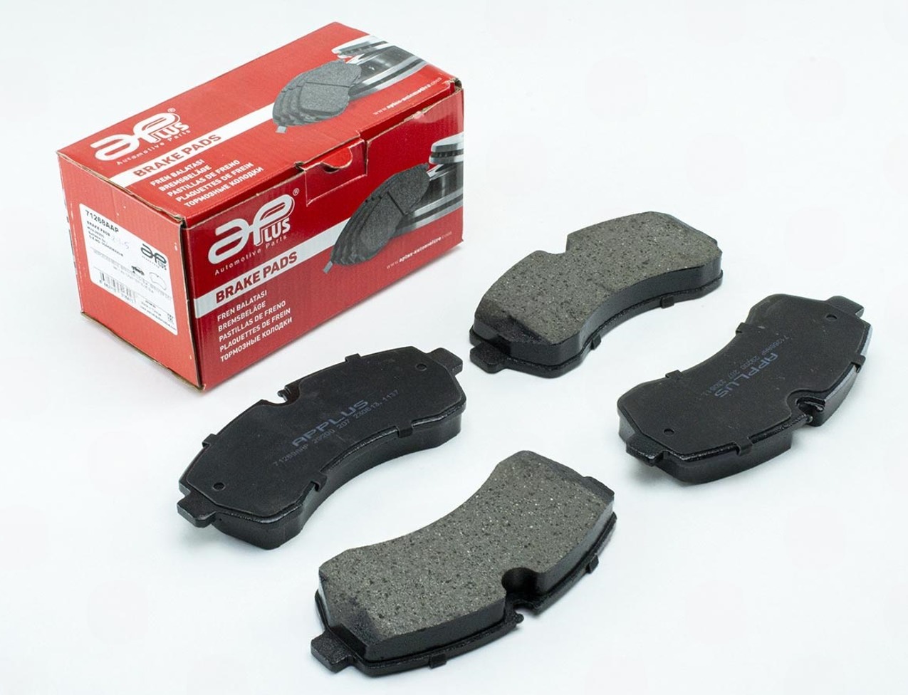 колод.торм. пер. MB Sprinter-VW Crafter 06-> спарка. (HD)  (APLUS)