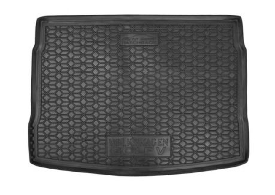 коврик багажника VW Golf 5 2003-2013 хетчбэк, полноразмер.