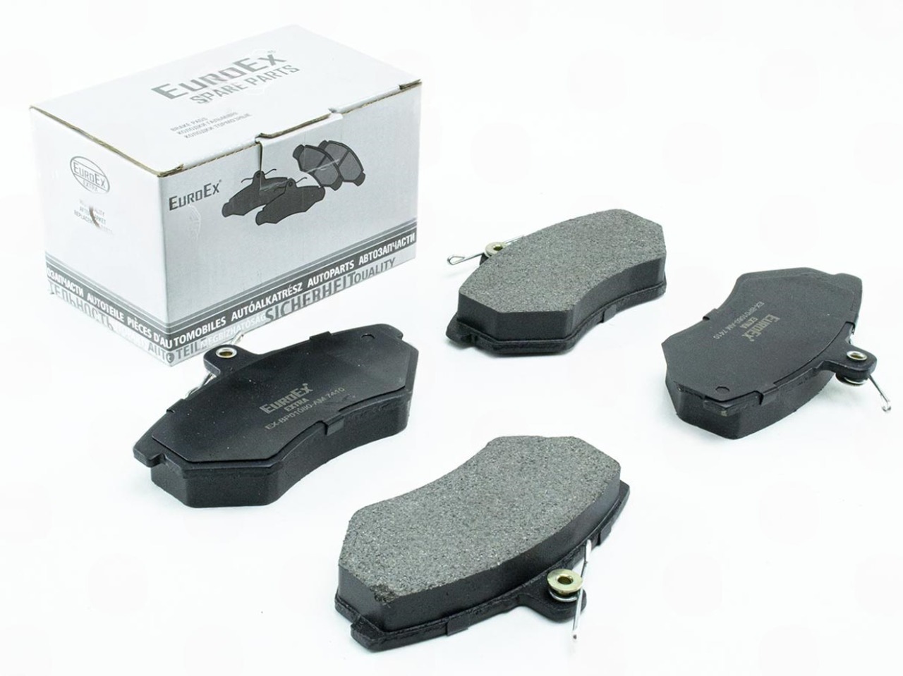 колод.торм.пер. Geely CK/Amulet без ABS (EuroEx) EX-BP01080-AM