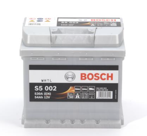 Аккумулятор BOSCH  54Ач 530А S5 (L1) (0) Евро прав + (2 года гар)