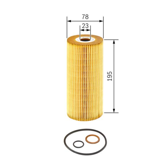 Масляний фільтр 1 457 429 277 - зображення 2