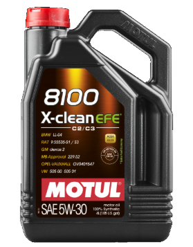 масло Motul 5W-30 8100 X-Clean EFE (4л)