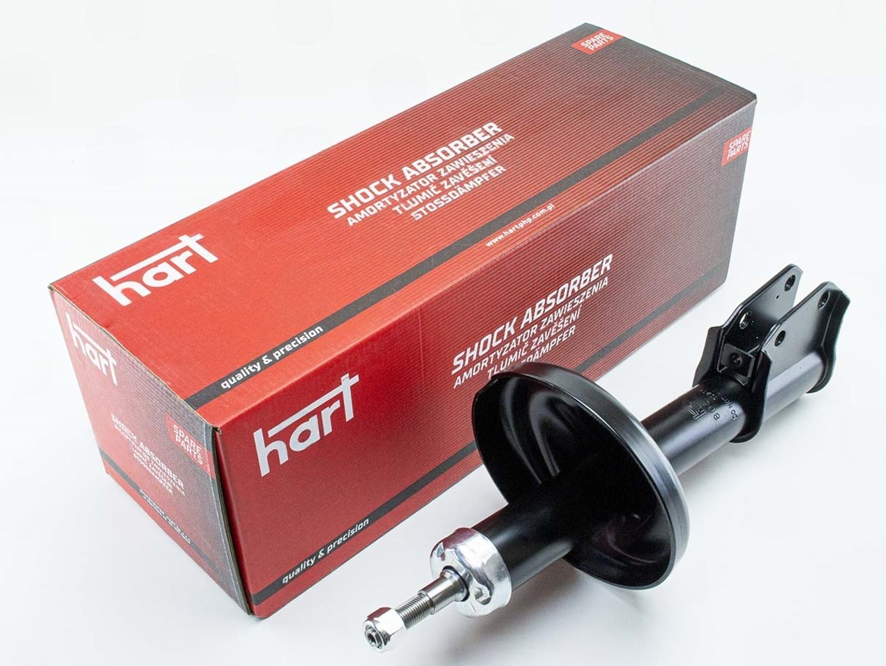 амортизатор пер. Renault Clio II (масло) 98->  (HART)