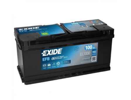 Аккумулятор EXIDE 100Ач 900А EFB (L5) (0) Евро правый +