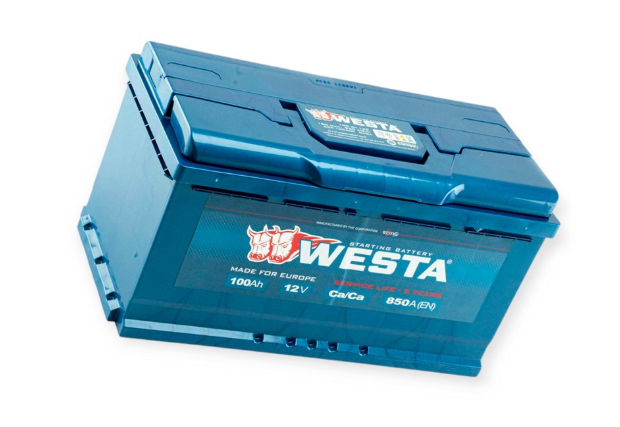 Аккумулятор   Westa 100Ач 850A Premium (L5) (0) Евро прав +