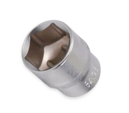 головка торцевая шестигранная 1/2 27мм CrV