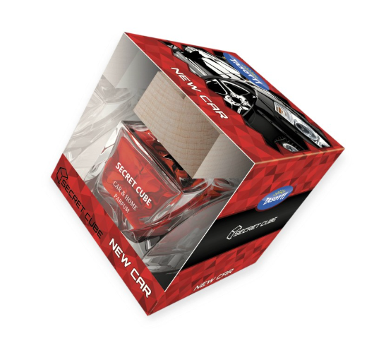 ароматизатор на панель TASOTTI Secret Cube  50мл  "New Car"