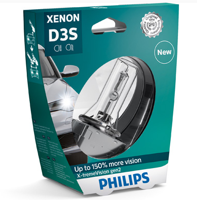 Лампа ксеноновая D4S 12V 35W PHILIPS Vision
