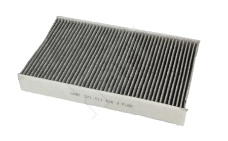 фильтр салона Nissan Juke, Renault Fluence 10-> угольный  (HART)