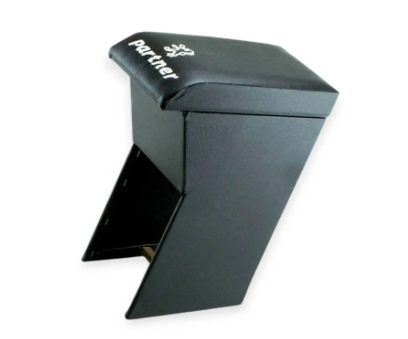 подлокотник Citroen Berlingo  черный  с вышивкой (кожзам)