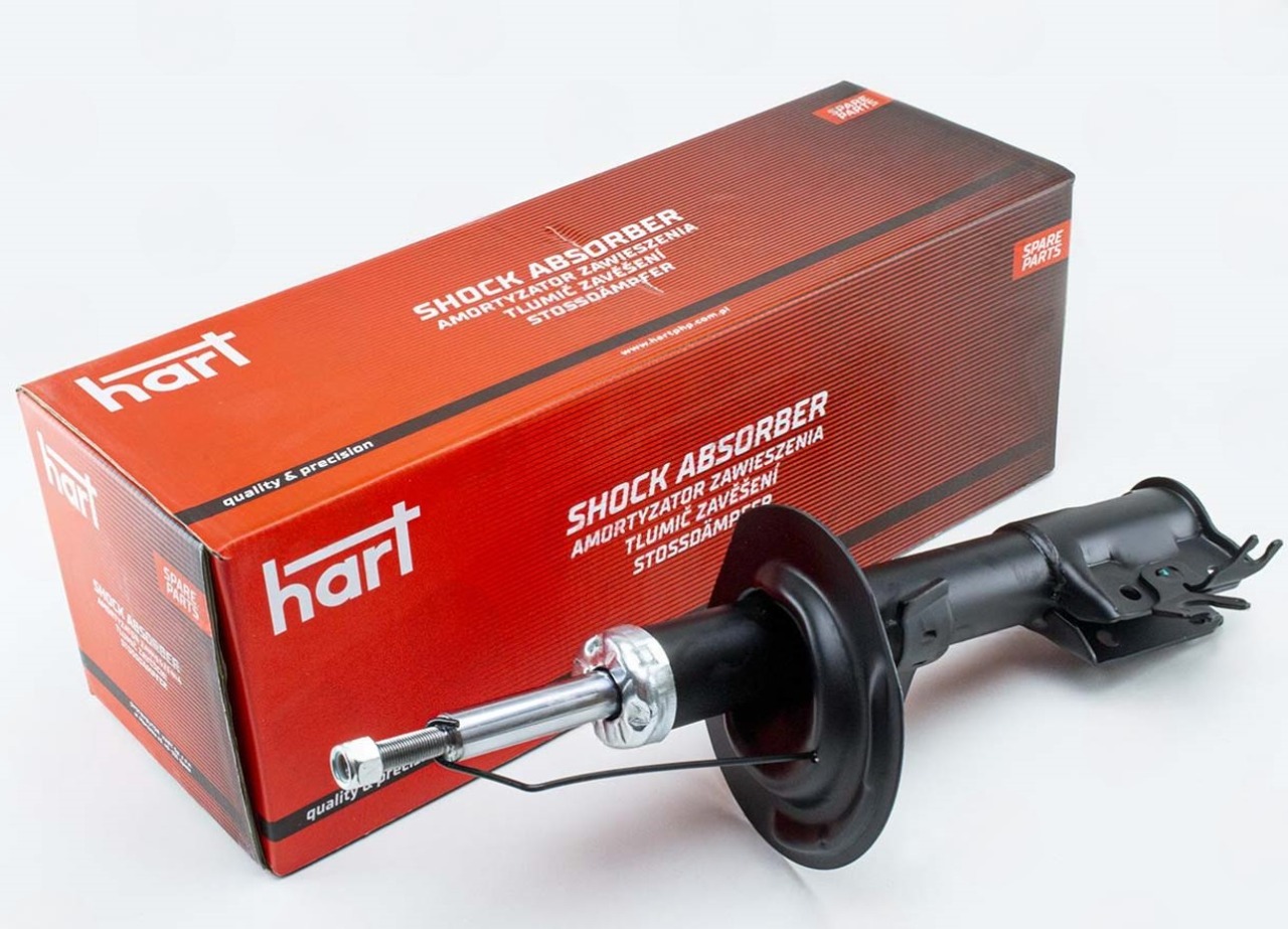 амортизатор пер. Fiat Panda 03-> левый L  (HART)