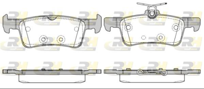 Гальмівні колодки дискові
