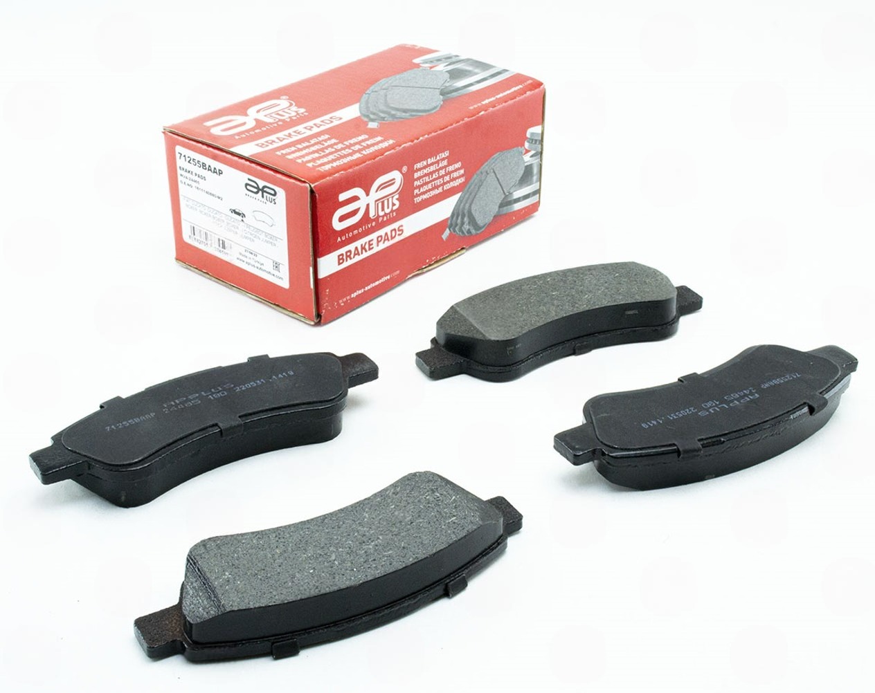 колод.торм. зад. Fiat Ducato-Peugeot Boxer 2.0-3.0HDi (06->)  (APLUS)