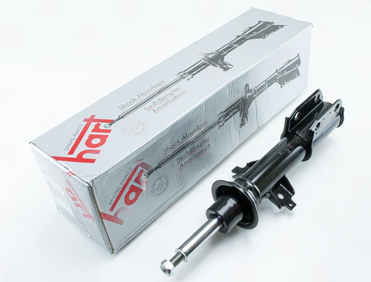 амортизатор пер. Renault Laguna I (93-01) масло  (HART)