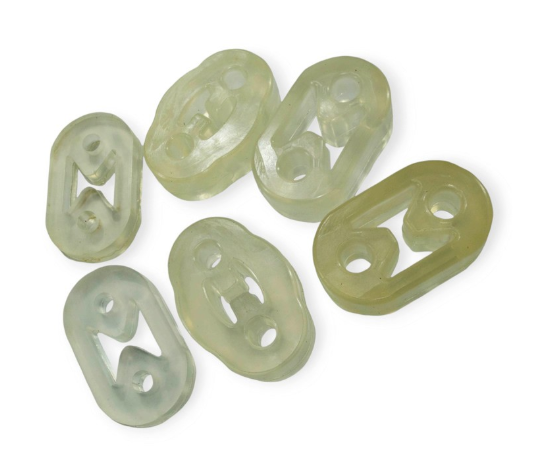 резинки крепл.глуш.Lanos (6шт) полиуретан