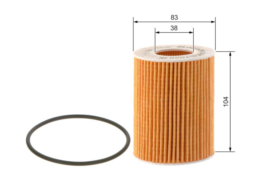 Фільтр масляний 1 457 437 003 - зображення 2