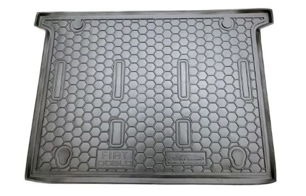 коврик багажника Fiat Doblo 2010-2021 (7мест) корот. база