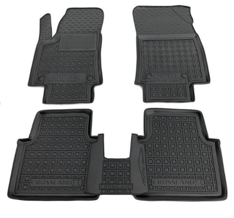 коврики салона Opel Grossland X 2019-> борт 2,5см, с перемычкой