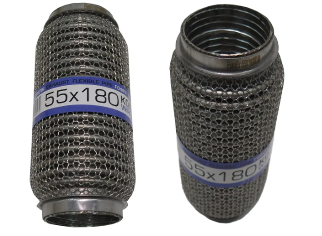 гофра 55х180  3-х слойная (EuroEx) интерлок, кольчуга