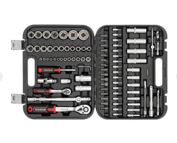 набор инструмента 1/2",1/4"   94 шт  с битами  Тайвань Storm ET-8094 - зображення 2
