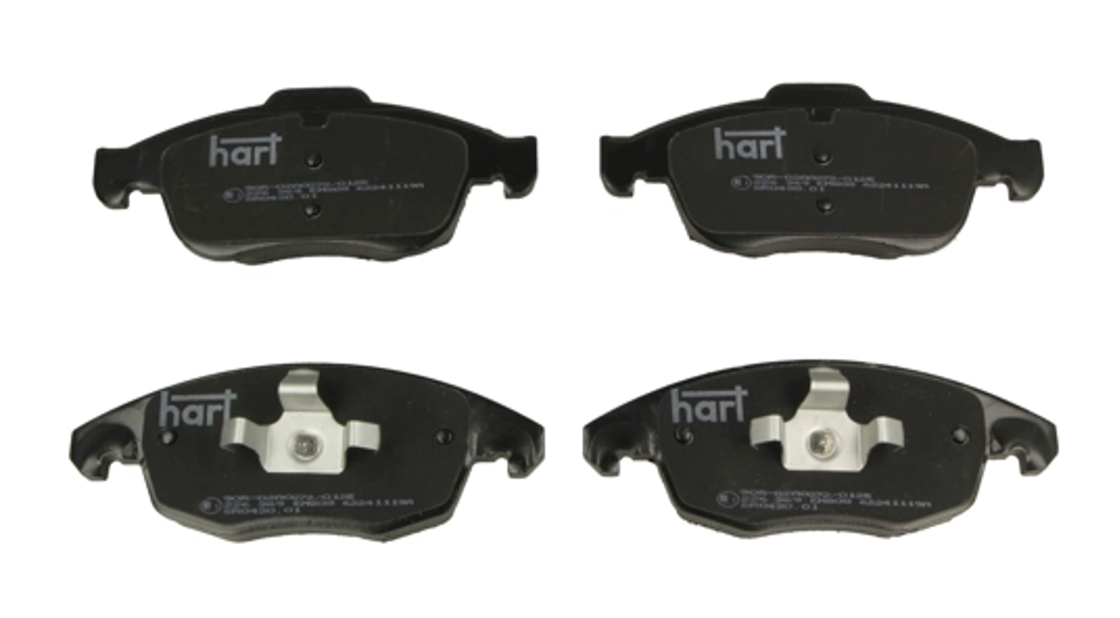 колод.торм. пер. Citroen Berlingo-Peugeot Partner 08->  (HART)