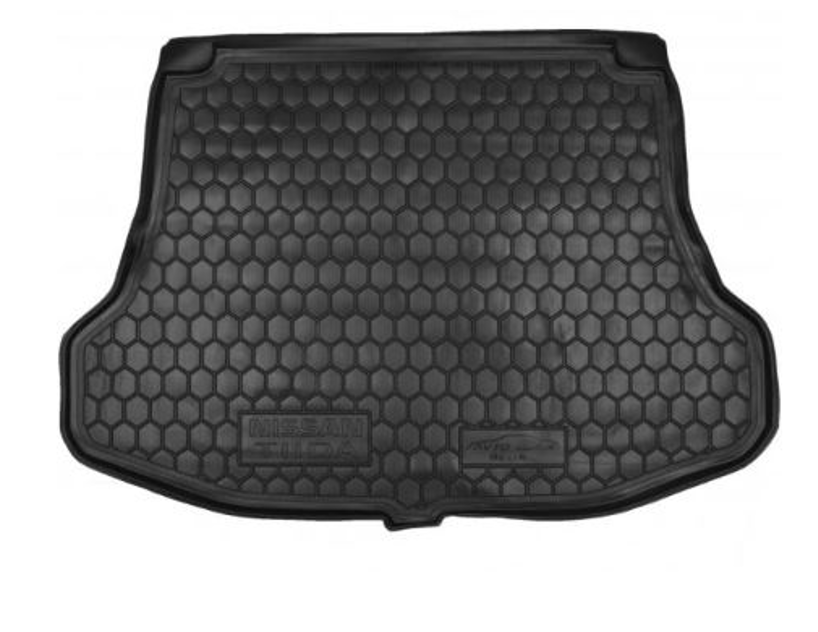 коврик багажника Nissan Tiida 2004-> седан