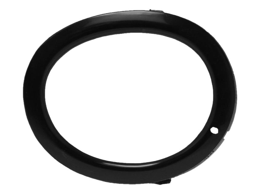 Решітка лів. перед. бампера з отв., чорн.