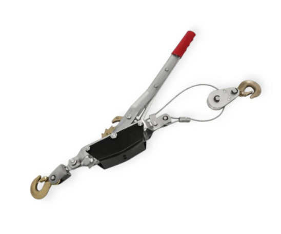 лебёдка рычажная 2 т, 2 положения, трос 4,5 мм x 1,5 м