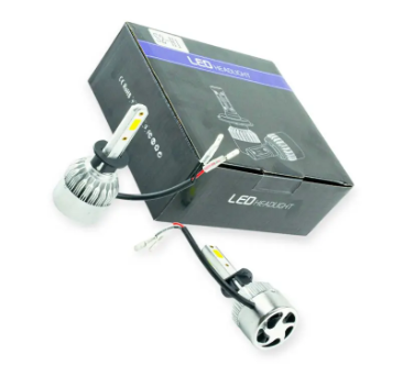 лампа LED H1 12V-24V S2 6500K 8000L 36W 360° радиатор с вентилятором