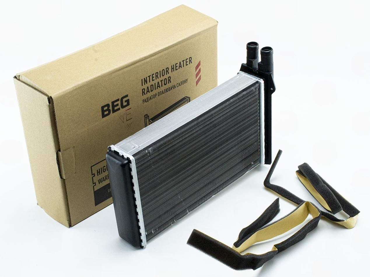 радиатор печки 2108/Таврия (алюмин) BEG-LINE