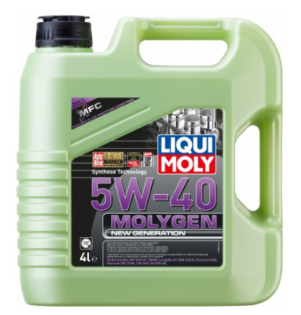 масло Liqui Moly 5W-40 Molygen New Generation 4Л