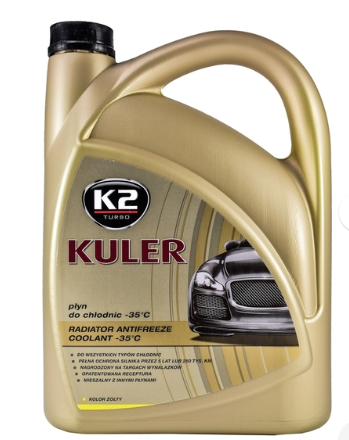 антифриз желтый   5л (K2 KULER)  -35