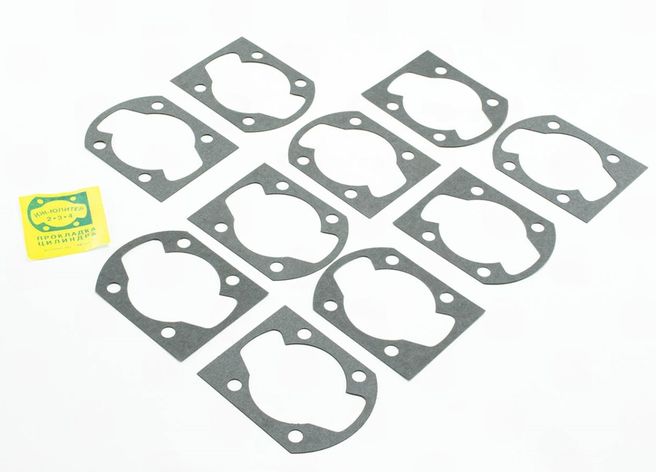 прокладка цилиндров ИЖ-Юп-3-4 (10 шт)