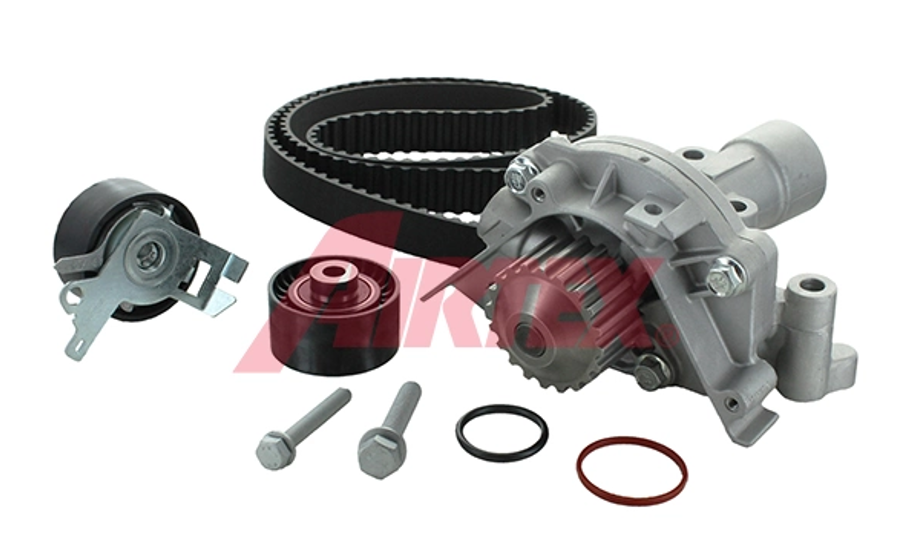 ремкомплект ГРМ (ремень+ролики+помпа) Fiat Scudo 2.0i (00-06)  (AIRTEX)