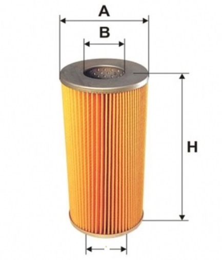 фильтр масл. Д-245 (ЗИЛ-5301) вставка (WIX)