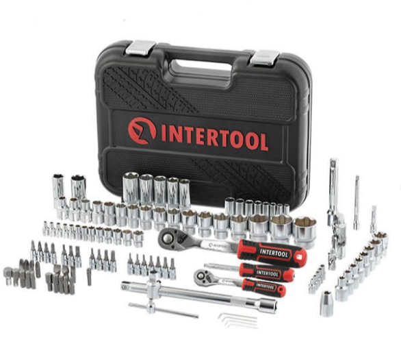 набор инструмента 1/2",1/4"  110 шт  с битами  Storm головки SUPER LOCK ET-8110 - зображення 3