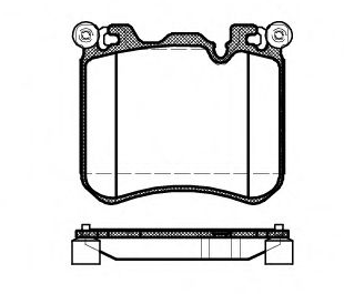 Гальмівні колодки дискові