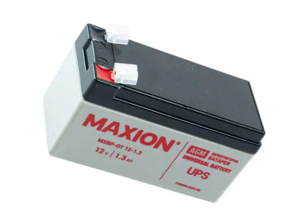 акб 6V 1.3А (97x24x52) SLA промышленный MAXION серый