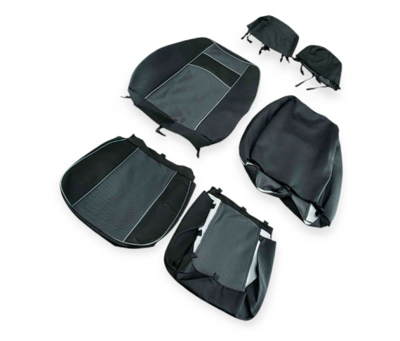 чехлы салона универс. Universal B NIKA "ткань" серые