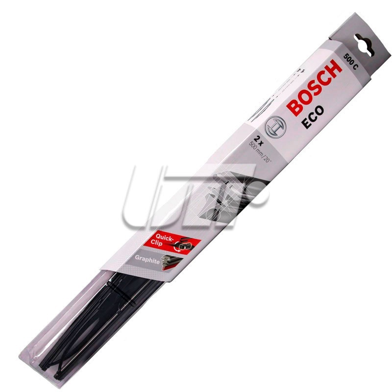 Комплект склоочисників BOSCH / каркасні / 500 • 500 мм. /